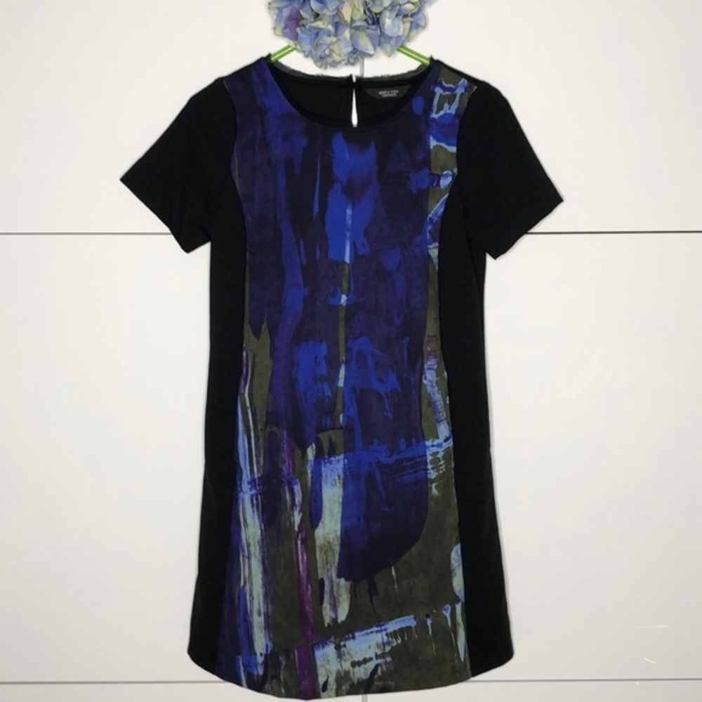 SIMPLY VERA by VERA WANG black midi dress